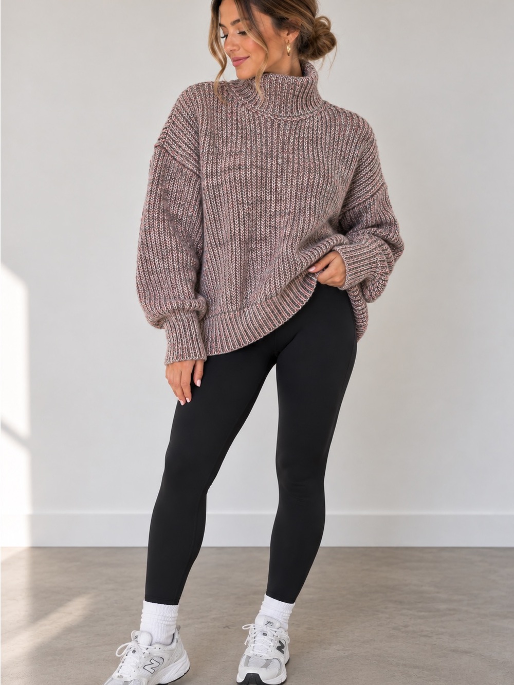 41. Wilfred Free Aritzia 100% Merino Wool Turtleneck Sweater Medium